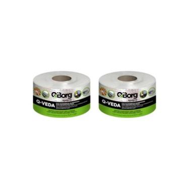 Imagem de Kit 2 Fita Asfáltica Aluminizada Adesiva Reparos Multiúso 05cm x 10m -