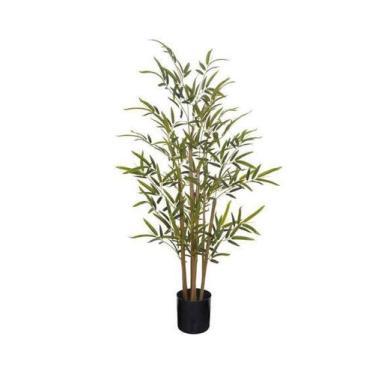 Imagem de Planta Árvore Artificial Bambu Real Toque Verde 90cm - FLORESCER DECOR