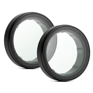 Imagem de GEPULY Capa de lente de filtro UV para Gopro Hero 3 3+ 4 acessórios pretos prateados, vidro óptico HD, revestimento multicamadas, protetor antiarranhões, pacote com 2 para acessório Gopro