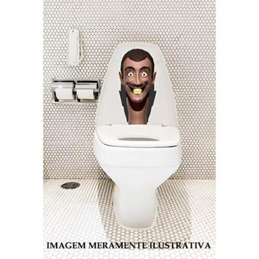 Imagem de Adesivo de Vaso Sanitário Skibidi Toilet Mod01 - Lojinha da Luc Adesiv