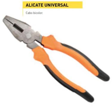 Imagem de Alicate Universal 8 Polegadas com Cabo Emborrachado - EDA
