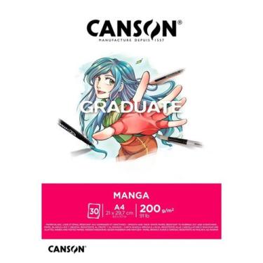 Imagem de Bloco de Papel Graduate Manga A4 Canson 30 Folhas 200g