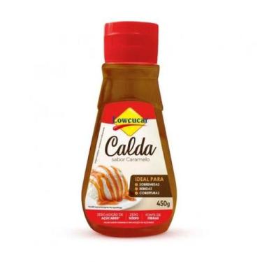 Imagem de Calda Sabor Caramelo Zero Açúcar Sem Glúten Lowçucar 450g