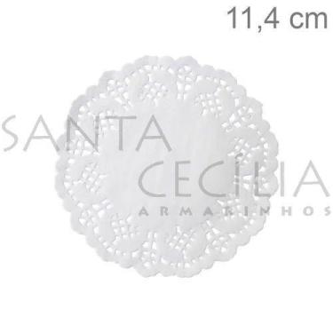 Imagem de Doilies Toalha Rendada de Papel Branca  Prática e muito elegante Podes