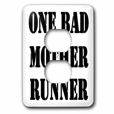 Imagem de 3dRose lsp_161096_6 One Bad Mother Runner Light Switch Cover