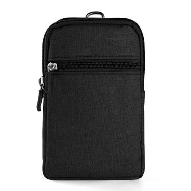 Imagem de VG Case Bolsa de nylon preta bolsa de viagem estojo de transporte para Microsoft Surface Duo 2, 1,6,5 cm