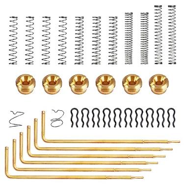 Imagem de Kit de ajuste de calibração de carburador para Edelbrock CFM 1400 1404 1405 1406 1407 1408 1408 1409 1411 WPA 1487 Carter AFB Jato de medição de mola de carburador para haste 95 98 101 ainers medição Rodainers P Plus Size
