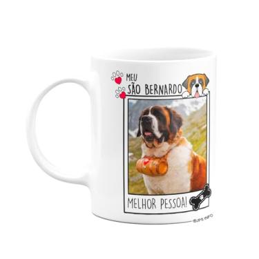 Imagem de JPS INFO, Caneca Dog - Meu S?o Bernardo - Com foto personalizada