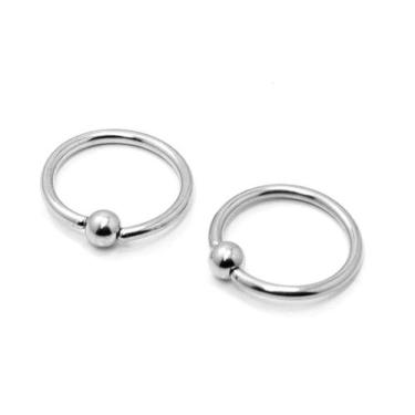Imagem de Piercing Captive Aço Cirúrgico 1.2mm - M2 Piercing, 10mm