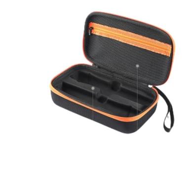 Imagem de Estojo de transporte para microfone sem fio compatível com sistema JBL sem fio de dois microfones com receptor de canal duplo. Bolsa de microfone para cantar ou karaokê (preto)