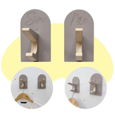 Imagem de 6 Ganchos de Provador loja roupas boho premium capela arco - Souvenir 