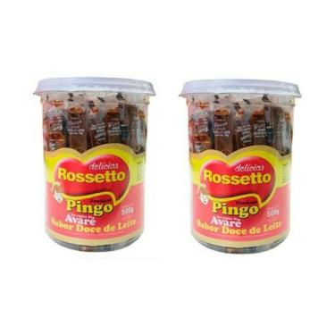 Imagem de Kit 2 Potes Pingo De Leite Rosseto 500g C/ 50 Un Festa - Rossetto