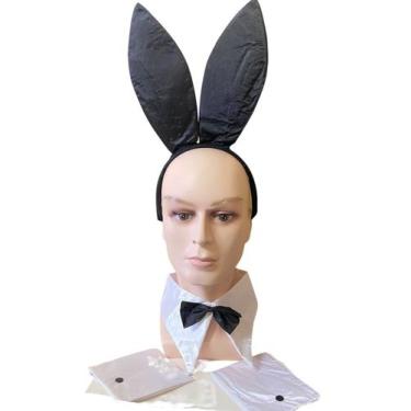 Imagem de Kit Fantasia Carnaval Coelhinha tamanho único - Lynx produções