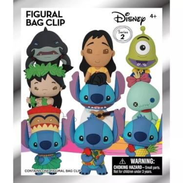 Imagem de Disney Lilo & Stitch Series 2-3D Foam chaveiro bolsa surpresa multicolorida, Multicolorido, One Size