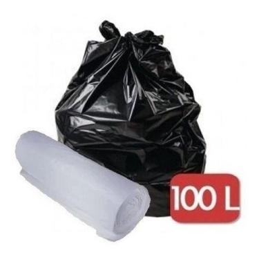 Imagem de  Saco Lixo 100lt(50un) +saco Lixo Banheiro/pia(50un) - HIGIPACK