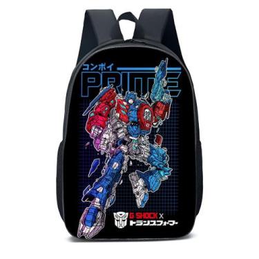 Imagem de Mochila Escolar Infanto Juvenil Transformers Novidades 0503 - Geek Ski