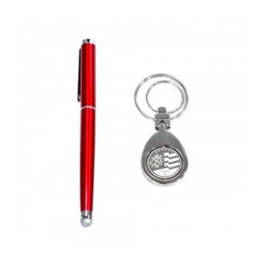 Imagem de Jg Caneta De Metal Touch Screen Com Chaveiro Náutico - mileno