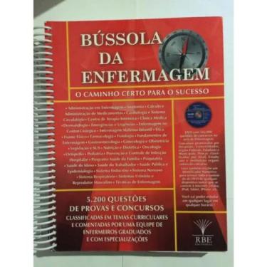 Imagem de Bússola da enfermagem 5.200 questões de provas e concursos - Editorial