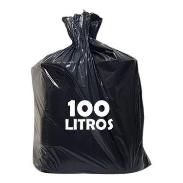 Imagem de Saco De Lixo 100 Litros Resistente ( Pct 100 Unid ) - HIGIPACK