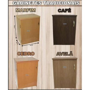 Imagem de Gabinete Para Máquina Domestica+4 Rodinhas(2COME2 SEM FREIO)