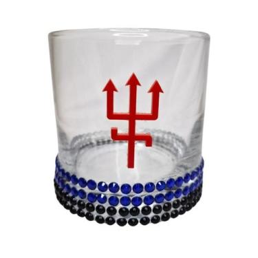 Imagem de Copo Whisky Exu Tranca Rua Tridente 230 ml - Bialluz