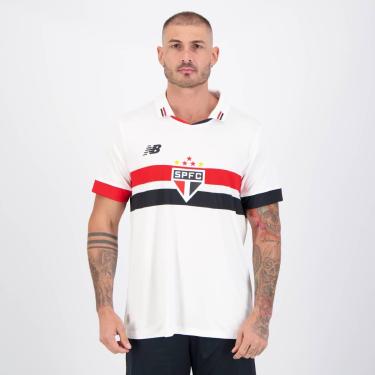Imagem de Camisa New Balance NB SPFC 2024 Home Jogador S/P, Masculino, P
