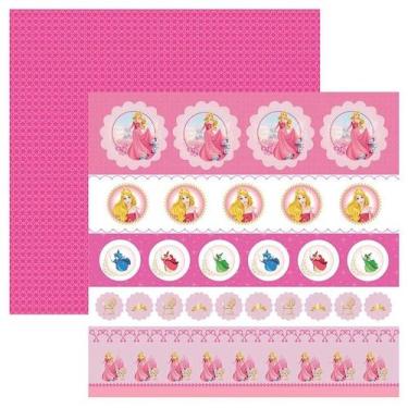 Imagem de Folha para Scrapbook Dupla Face Disney - Aurora - Toke e Crie, SELOS E