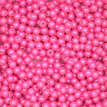 Imagem de Pérola 6mm com Furo Rosa Quartzo - 250g - CÍRCULO
