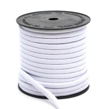 Imagem de Cordão de Algodão São José Branco 8mm - 20 Metros - Elásticos São José