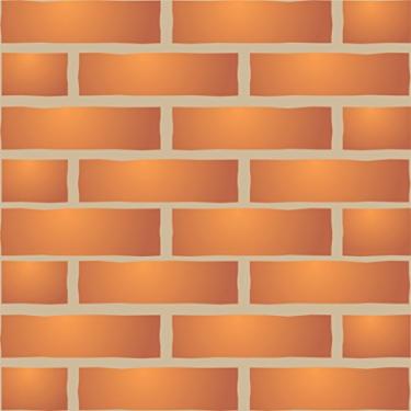 Imagem de Estêncil de tijolo, 33 x 21,6 cm - Tijolo sintético