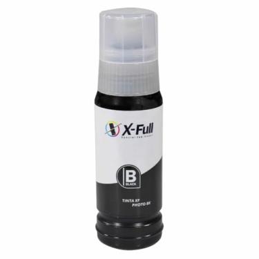 Imagem de Tinta Corante Compatível Marca X-Full para Impressora L8180 L8160 L 8160 L 8180 Refil de 70ml (Preta, 70ml)