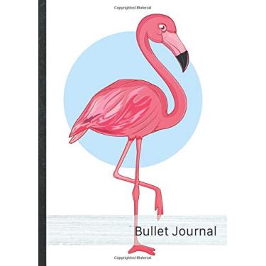 Imagem de Bullet Journal: Dot Grid Notebook Pages • Over 100 dotted pages • Design „Flamingos 111“ • Size A4 (21 x 29,7 cm) • Perfect for Planner, Bullet ... List, Writing, Sketching. Do it yourself! DIY