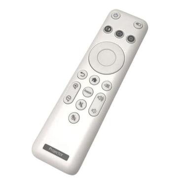 Imagem de NTQinParts Controle remoto de voz de substituição para projetor portátil inteligente Epson EpiqVision Flex CO-FH01, CO-FH02, CO-W01