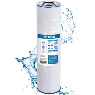 Imagem de PELLUCID Filtro de piscina compatível com Jandy CS250, Unicel C-8425, R0462500, PJANCS250, Unicel C-8418, Filbur FC-0824, cartucho de filtro de 250 m² com sistema de filtragem avançado para maior vida