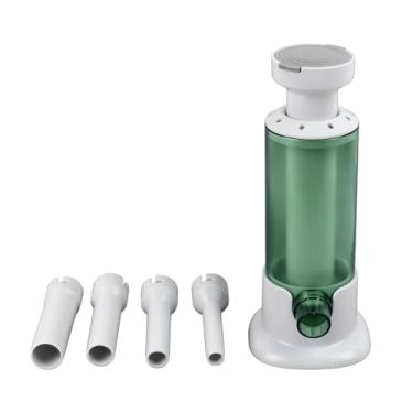 Imagem de Enchimento de Linguiça, Fabricante Manual de Linguiça de Plástico Com 4 Tubos de Enchimento de Carne Doméstica para Cozinha Doméstica (Verde)