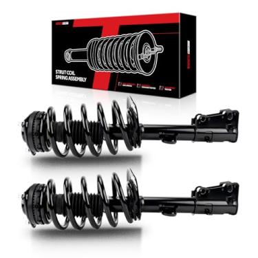 Imagem de Torchbeam Conjunto de amortecedores com mola helicoidal de substituição para Volkswagen Routan 2009 371128L/371128R