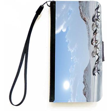 Imagem de Rikki Knight Capa carteira flip para iPhone com aba magnética para Apple iPhone 5c