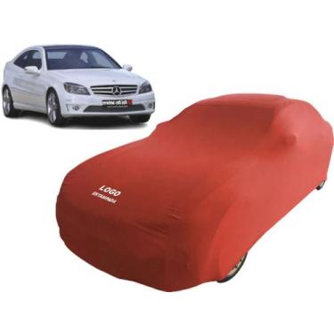 Imagem de Capa Tecido Proteção Automotiva Mercedes C180 Coupé - Mz, Vermelha