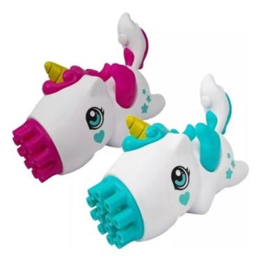 Imagem de Brinquedo Divertido Lança Bolhas De Sabão Para Crianças - ATACAREJO ST