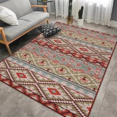 Imagem de HJZSZX Retro Sala de estar Tapete Quarto Casa Cabeceira Tapete Macio Grande Área Lazer Área Tapetes de Pelúcia, QH1836, TD, 300x400CM