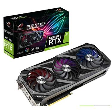 Imagem de ASUS Placa de vídeo para jogos NVIDIA GeForce RTX 3060 Ti OC Edition (PCIe 4.0, 8 GB GDDR6, HDMI 2.1, DisplayPort 1.4a, Axial-Tech Fan Design, 2.9-Slot, Super Alloy Power II, GPU Tweak II)