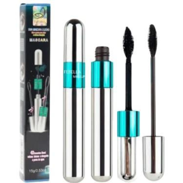 Imagem de Mascara de Cilios 2 em 1 Prova d'água Febella Volume e Alongamento