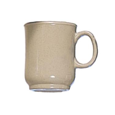 Imagem de FSE Caneca bulbosa ML901S, 227 g, 7,6 cm de diâmetro, com alça, resistente à quebra, pode ser lavada na lava-louças, sem BPA, melamina, areia NuStone, NSF, pacote com 12