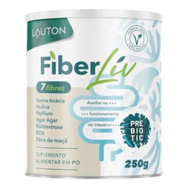 Imagem de Fibra Prebiotico FiberLiv 7 Fibras 250g - Lauton - Lauton Nutrition