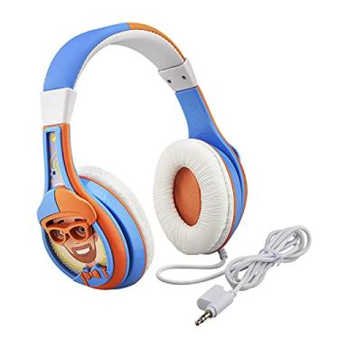 Imagem de eKids Fones de ouvido Blippi para crianças, fones de ouvido com fio para escola, casa ou viagem, fones de ouvido estéreo sem embaraços com controle de volume dos pais, conecte através de conector de 3,5 mm