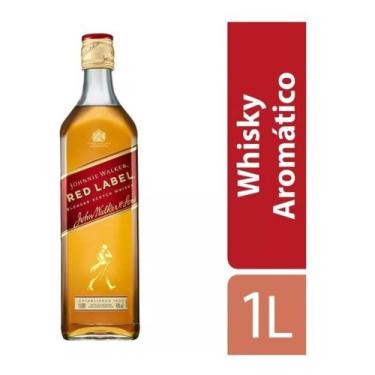 Imagem de Whisky Red Label 1 Litro Original - johnnie walker
