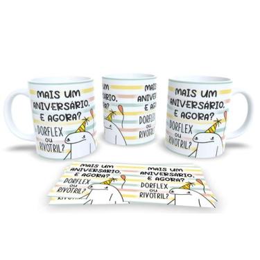 Imagem de Caneca de Porcelana Personalizada Flork Frases Engraçadas, Divertidas 