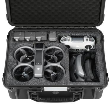 Imagem de YETEETH Capa Rígida à Prova D'água para DJI Avata 2 Fly More Combo/Goggles 3/RC Motion 3/FPV Controle Remoto, Estojo de Transporte à Prova D'água para Acessórios DJI Avata 2