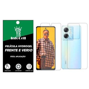 Imagem de Pelicula Gel Hydrogel HD Frente e Verso Anti Impacto Infinix Hot 30 - 