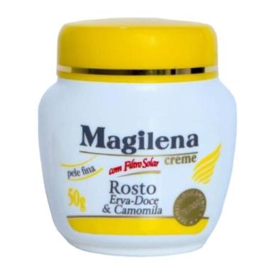 Imagem de Magilena Creme Hidratante Facial C/ Erva-doce e Camomila 50g